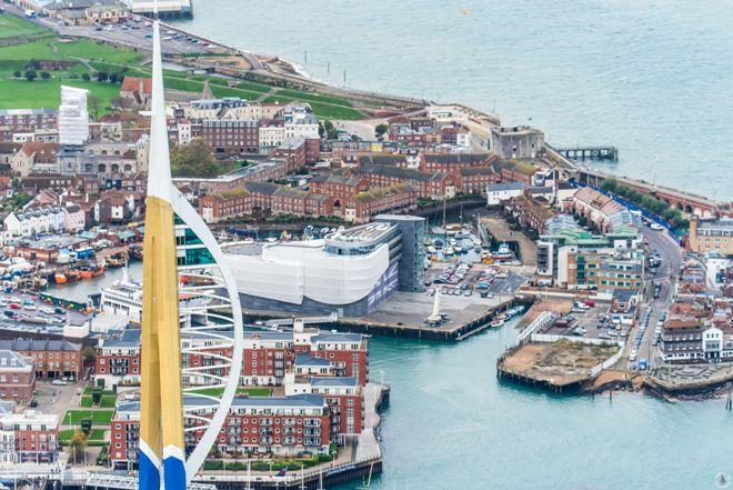 Home of Land Rover BAR Portsmouth (Credit Shaun Roster) ©  Shaun Roster